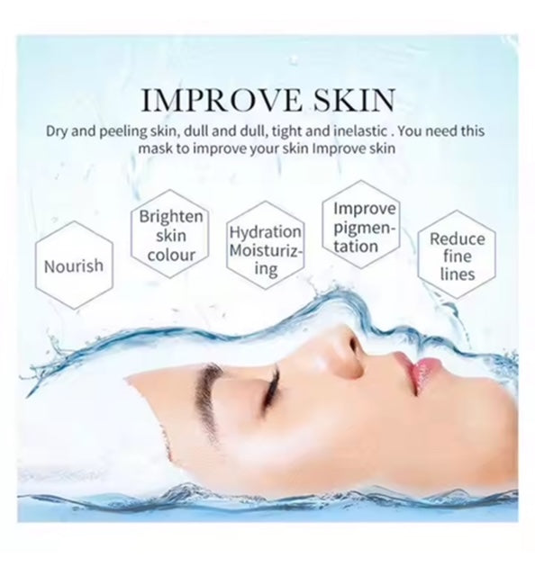 Rose Essence Brightening Face Mask (Pack of 30)