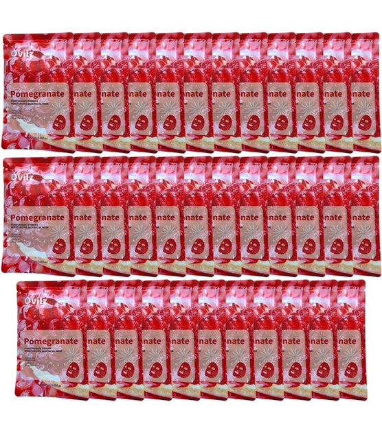 Pomegranate Revitalizing & Anti-Aging Face Mask (Pack of 30)