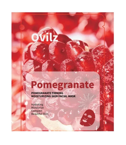 Pomegranate Revitalizing & Anti-Aging Face Mask (Pack of 30)