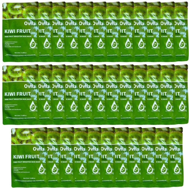 Kiwi Fruit Brightening Face Mask (Pack of 30)
